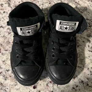 Converse Kids Black Sneakers